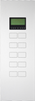 Контрольная панель KNX IPAS Largho LCD 10R Aluminium anodized, raised buttons