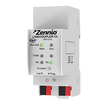 Гальваническая развязка линия/область KNX Zennio KNX Linecoupler CL Гальваническая развязка линия/область KNX Zennio KNX Linecoupler CL
