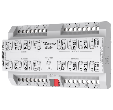 Актуатор многофункциональный KNX Zennio MAXinBOX 16 Plus Актуатор многофункциональный KNX Zennio MAXinBOX 16 Plus