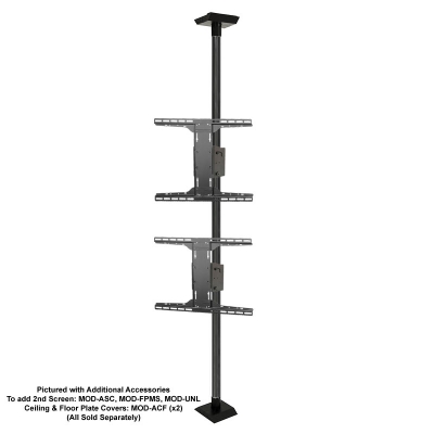 Напольно-потолочная стойка для двух дисплеев Peerless-AV MOD-FCSKIT300х2