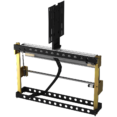 Лифт моторизованный для телевизора c поворотом на 180 градусов Future Automation PLS Satin Black Лифт моторизованный для телевизора c поворотом на 180 градусов Future Automation PLS Satin Black