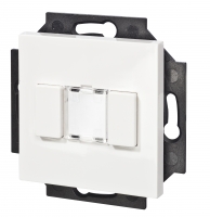Контрольная панель KNX IPAS Piazza 2 White Gloss
