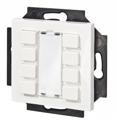 Контрольная панель KNX IPAS Piazza 8 White Gloss Контрольная панель KNX IPAS Piazza 8 White Gloss