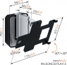 Кронштейн для акустики Sonos PLAY:3 Vogels SOUND 4203 B (один) Кронштейн для акустики Sonos PLAY:3 Vogels SOUND 4203 B (один)