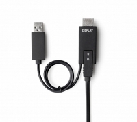 Переходник-передатчик HDMI A - HDMI D, USB A Wize WHQ20-T