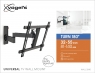 Наклонно-поворотный кронштейн для телевизора Vogels WALL3245 B Наклонно-поворотный кронштейн для телевизора Vogels WALL3245 B