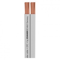 Акустический кабель на катушке Sommer Cable 425-0310 Speaker Cable SC-Tribun, Flat-Design 2х2.5 мм2 White