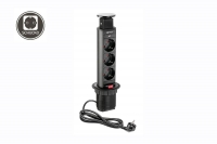 Встраиваемый розеточный блок GTV AE-BPW3S60-20