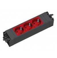 Розеточный блок Bachmann STEP BASE (3SRED)