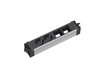 Розеточный блок Bachmann STEP ALU (2S2C) Розеточный блок Bachmann STEP ALU (2S2C)