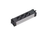 Розеточный блок Bachmann STEP ALU (3S)