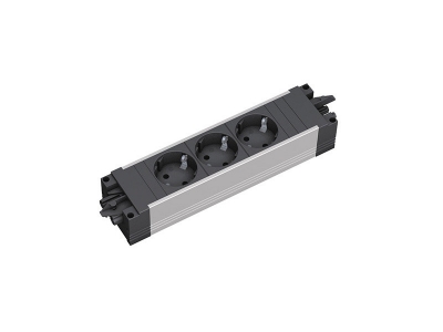 Розеточный блок Bachmann STEP ALU (3S) Розеточный блок Bachmann STEP ALU (3S)