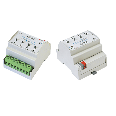 Актуатор многофункциональный KNX Blumotix BX-MBF04 Актуатор многофункциональный KNX Blumotix BX-MBF04