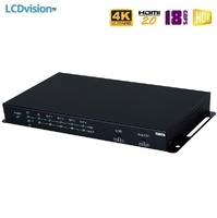 Усилитель-распределитель HDMI 1х4 4K HDMI 2.0 c даунскейлером CYP CPLUS-V4T