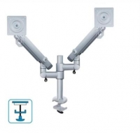 Настольный кронштейн для двух мониторов c газлифтом ErgoFount DCS-301DG