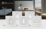 Контрольная панель KNX IPAS Piazza 8-T White Gloss