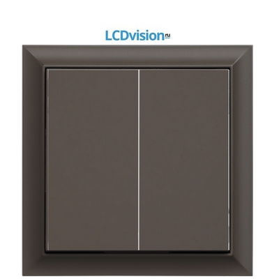 Выключатель двухклавишный проходной встраиваемый 10А — 250В~ Rikett Two-key built-in pass-through switch Classic — 1 Module Выключатель двухклавишный проходной встраиваемый 10А — 250В~ Rikett Two-key built-in pass-through switch Classic — 1 Module