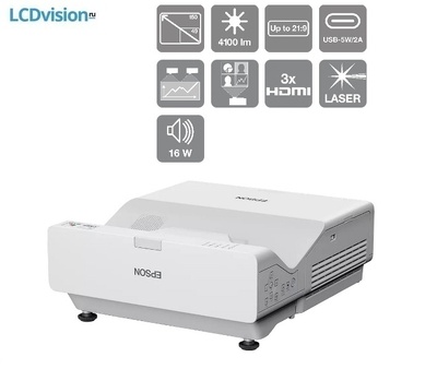 Лазерный проектор УКФ для презентаций Epson EB-770F