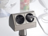 Настольный розеточный блок Sсhulte EVOline T-Dock (2S) Настольный розеточный блок Sсhulte EVOline T-Dock (2S)