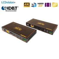 Удлинитель линии CAT комплект приемник-передатчик HDMI 4K с технологией HDBaseT Dr.HD EX 150 BT18Gp