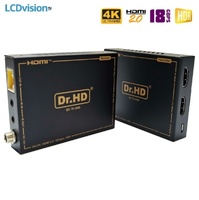 Удлинитель линии CAT комплект приемник-передатчик HDMI 4K Dr.HD EX 70 UHD