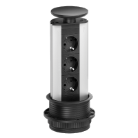 Встраиваемый розеточный блок Sсhulte EVOline Port (3S)