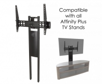 Напольный стенд под телевизор AVF FS11BUCXB + FL602KITB: Affinity Plus - Buckingham Oval TV Stand + TV Mounting Column for Affinity Plus TV Stands