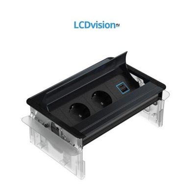 Встраиваемый розеточный блок USB порт-зарядка 35 Вт ABL Flip-S In Desk Power Module 35W (2S2UCaс) Встраиваемый розеточный блок USB порт-зарядка 35 Вт ABL Flip-S In Desk Power Module 35W (2S2UCaс)