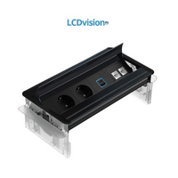 Встраиваемый розеточный блок USB порт-зарядка 35 Вт ABL Flip-S In Desk Power Module 35W (2S2UCaс1C)