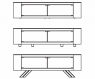 Тумба под телевизор AVF FS1500BAYW: Affinity - Bay Curved TV Stand