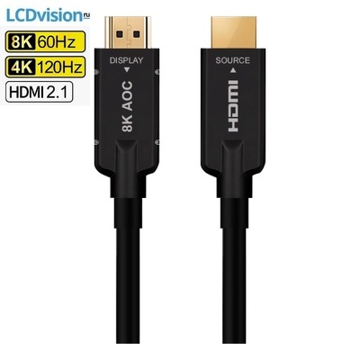 Активный бронированный оптический гибридный волоконно-медный HDMI кабель 8K Prestel HH21-MMXXXA HDMI 2.1 Type-A Активный бронированный оптический гибридный волоконно-медный HDMI кабель 8K Prestel HH21-MMXXXA HDMI 2.1 Type-A