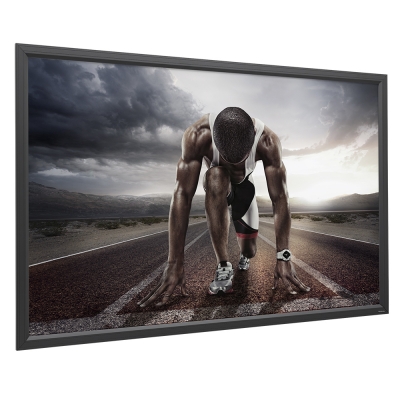 Фиксированный проекционный экран на раме Projecta HomeScreen 16:9 Matte White (Tensioned)