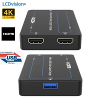Адаптер видеозахвата 4K-2K для стриминга HDMI 2.0b Type-A на USB 3.1 Gen 1 Type-A Lideo HTU-4K