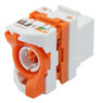 Вставка Keystone с коннектором RJ45 кат.6А Rikett Keystone with RJ45 connector Cat6A Вставка Keystone с коннектором RJ45 кат.6А Rikett Keystone with RJ45 connector Cat6A