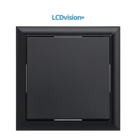 Кнопка одноклавишная встраиваемая 10А — 250В~ Rikett Single-key built-in button Standart — 1 Module