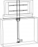 Лифт моторизованный для телевизора People of Lava mMotion Lift LVE-6850