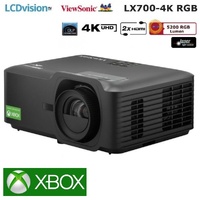 Лазерный проектор для домашнего кинотеатра и игровой приставки ViewSonic LX700-4K RGB Ultra