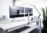 Настольный кронштейн с газлифтом для двух мониторов Durable Monitor mount for 2 screens, desk clamp