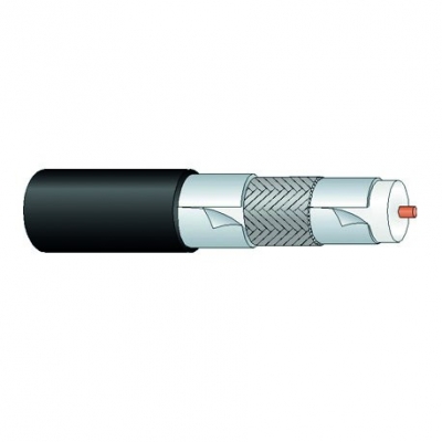 Коаксиальный видеокабель на катушке Percon RG 6 CATV Trishield Коаксиальный видеокабель на катушке Percon RG 6 CATV Trishield