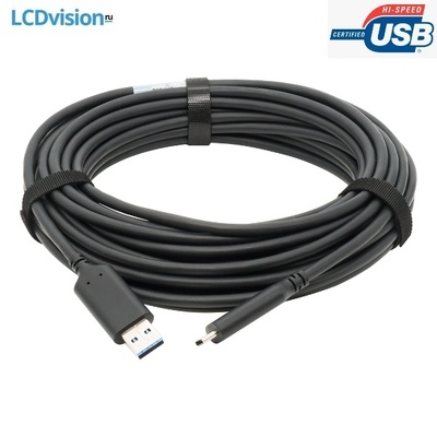 Оптический гибридный волоконно-медный кабель USB 3.1 Gen1 Prestel UAC311-0XX USB A (M) - USB C (M) Оптический гибридный волоконно-медный кабель USB 3.1 Gen1 Prestel UAC311-0XX USB A (M) - USB C (M)