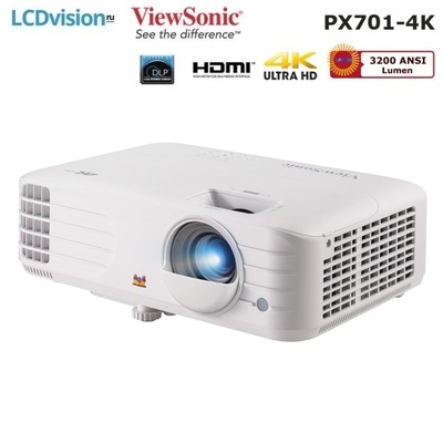 Проектор для домашнего кинотеатра ViewSonic PX701-4K