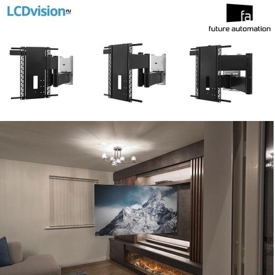 Моторизованный кронштейн для телевизора Future Automation QA2 Satin Black Моторизованный кронштейн для телевизора Future Automation QA2 Satin Black