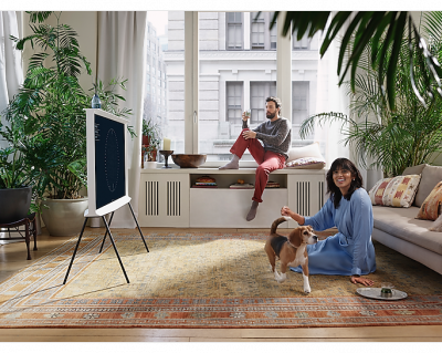 Интерьерный QLED 4K телевизор Samsung QE-55LS01TBAXRU Интерьерный QLED 4K телевизор Samsung QE-55LS01TBAXRU