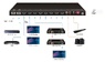 Усилитель-распределитель HDMI 2х8 4K HDMI 2.0 c деэмбеддером и даунскейлером QteX QVS 28-H2 Усилитель-распределитель HDMI 2х8 4K HDMI 2.0 c деэмбеддером и даунскейлером QteX QVS 28-H2