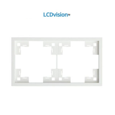 Рамка двухместная Rikett 35820 Double frame Standart — 2 Module Рамка двухместная Rikett 35820 Double frame Standart — 2 Module