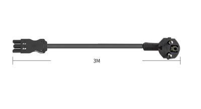 Кабель питания устройства Wieland GST18i3 (папа) – SCHUKO (вилка) Simply Connect Wieland GST18i3 3.0m Black Кабель питания устройства Wieland GST18i3 (папа) – SCHUKO (вилка) Simply Connect Wieland GST18i3 3.0m Black
