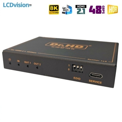 Усилитель-распределитель HDMI 1х2 8K HDMI 2.1 Dr.HD SP 128 SL Усилитель-распределитель HDMI 1х2 8K HDMI 2.1 Dr.HD SP 128 SL