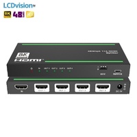 Усилитель-распределитель HDMI 1х4 8K HDMI 2.1 Lideo SP-8K14