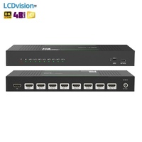 Усилитель-распределитель HDMI 1х8 8K HDMI 2.1 Lideo SP-8K18