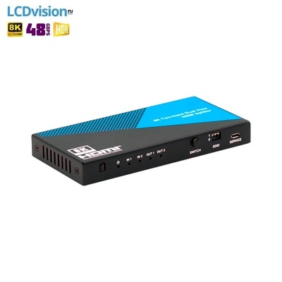 Коммутатор-переключатель HDMI 2х2 8K HDMI 2.1 с масштабатором Lideo SP-8K22 Коммутатор-переключатель HDMI 2х2 8K HDMI 2.1 с масштабатором Lideo SP-8K22